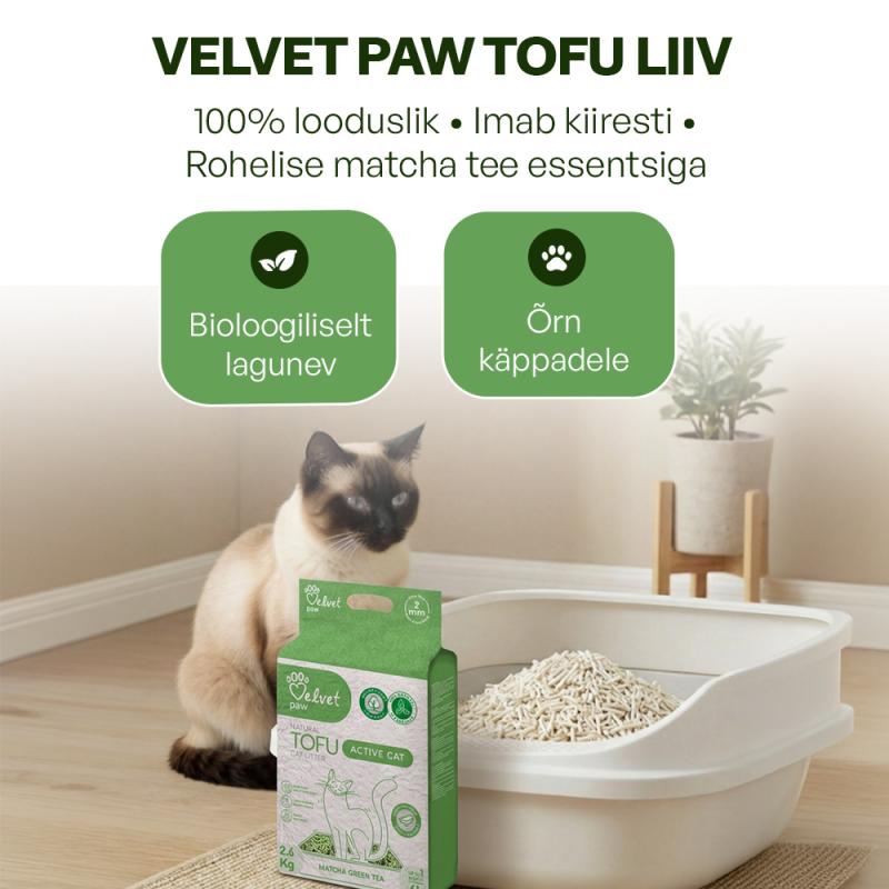 Velvet Paw TOFU kassiliiv — visuaal 1